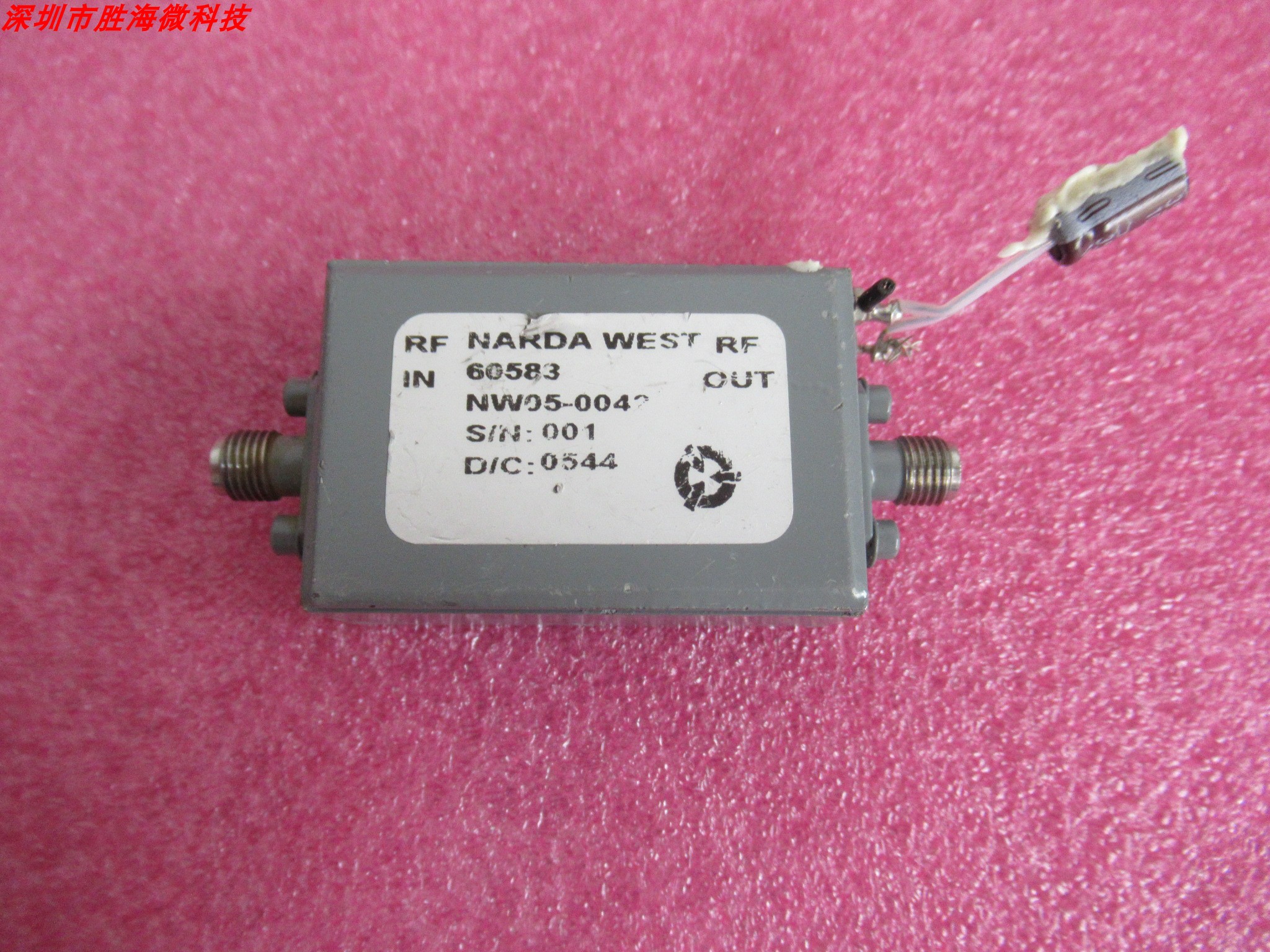 Narda6-18GHz23dB1W放大器