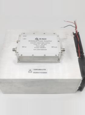 6-18GHz 60dB增益 功率40dBm/10W SMA母 射频微波宽带功率放大器