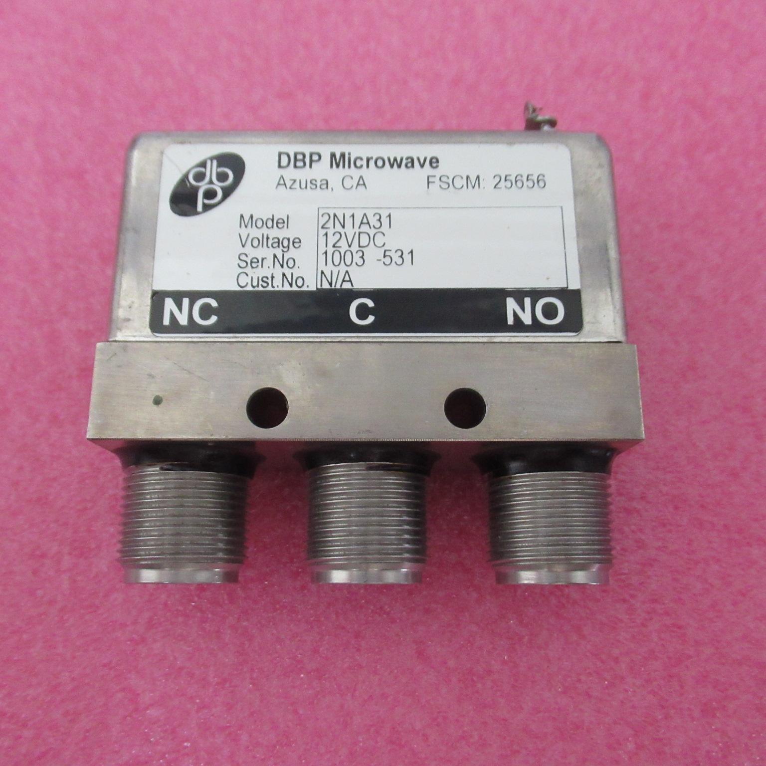 2N1A31DBPDC-12.4GHz同轴开关