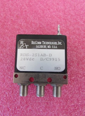 RCT进口 RDS-2S1AB-D DC-18GHz SMA 28V 射频微波SPDT同轴开关