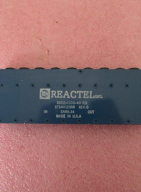 REACTEL 10C11-1100-60-S11 1.07-1.13GHz SMA 射频 带通滤波器