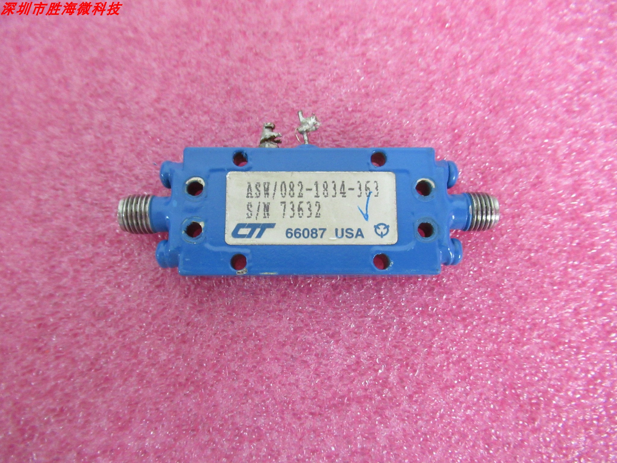 3-9.2GHz35dB20dBm驱动放大器