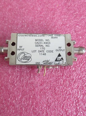 Ciaowireless 435-4523MHz 30dB增益 10dBm功率 射频前置放大器