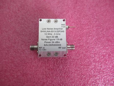 0.01-10GHz22dB24dBm前置放大器