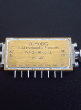 TOPYOUNG 20-32GHz 0-31.5dB 0.5dB步进 射频程控步进衰减器