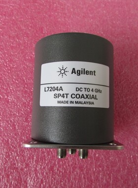 L7204A Agilent DC-4GHz SP4T 24V SMA 单刀四掷 射频同轴开关