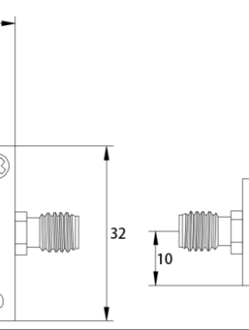 SHWM2-0510S X2 SMA 5-1000MHz 射频微波 2倍频器