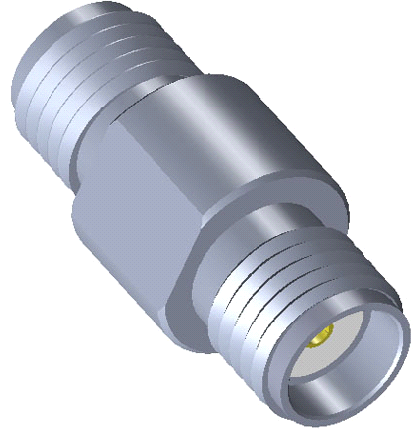 SMA-SMA-kk SMA母 DC-27GHz 驻波1.15 射频微波 同轴 转接器