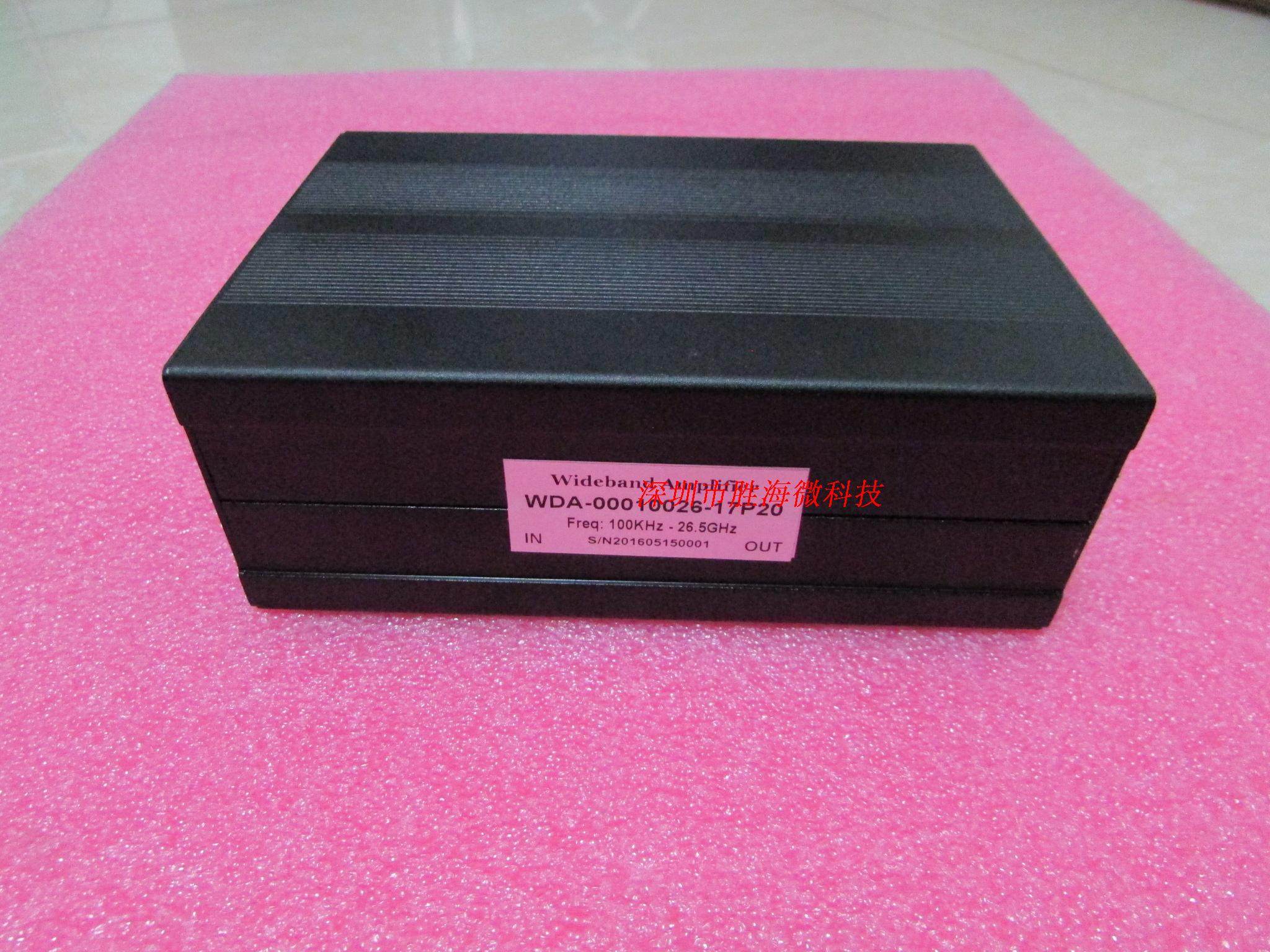 100KHz-26.5GHz 20dB 17dBm 微波超宽带放大器 宽带中功率放大器