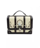 Свежая сумка на одно плечо с бантиком, с вышивкой, надевается на плечо, в корейском стиле