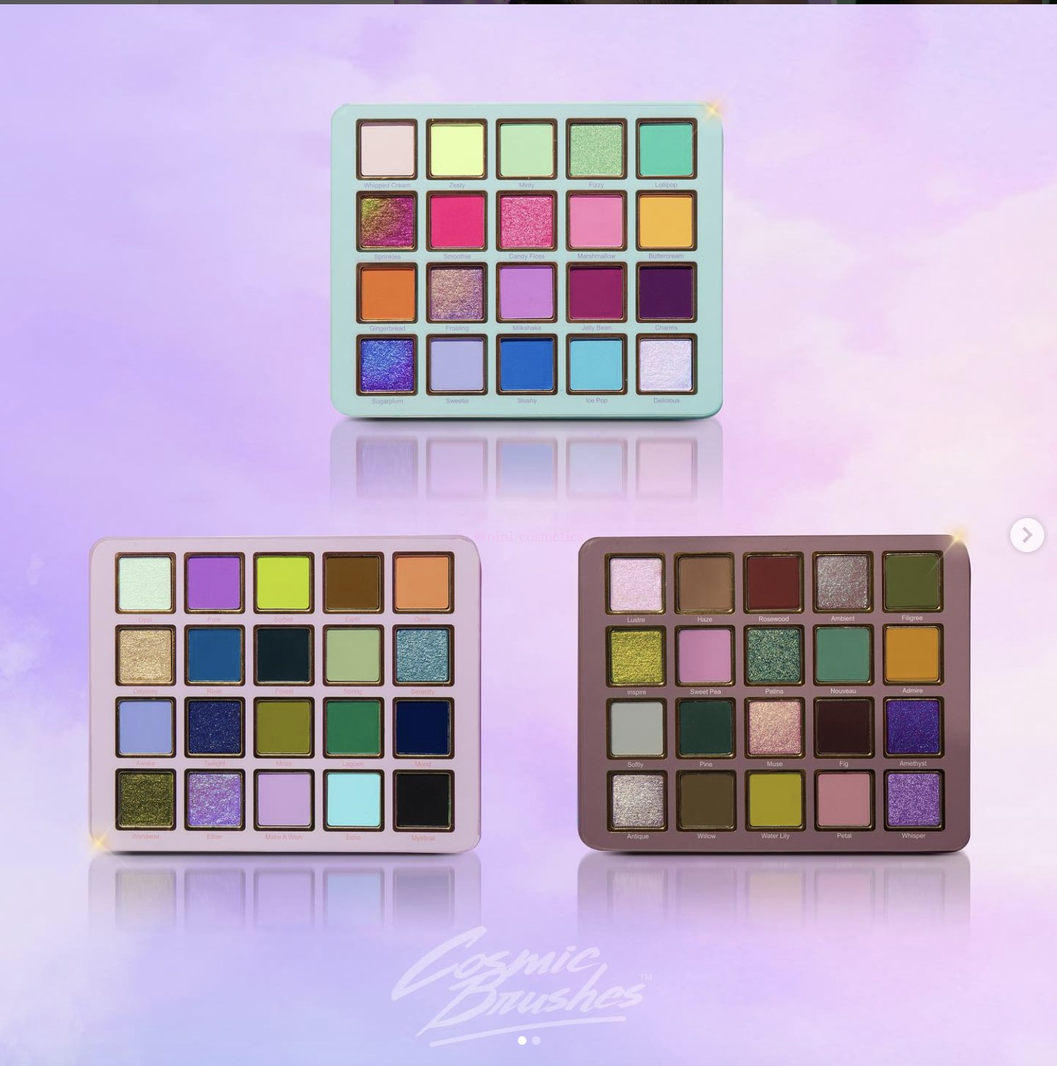 CosmicBrush现货眼影盘muse高光