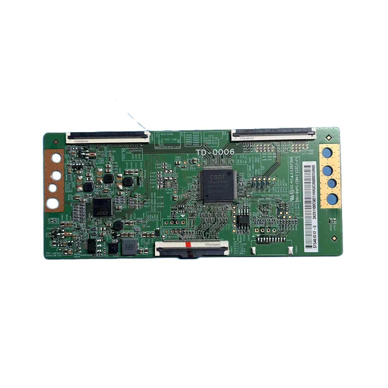 原装红米L55M5-RK 海尔LU65C61逻辑板TD-0006 白标ST5461D12-5 - 实物图