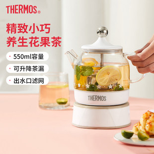 膳魔师迷你养生壶办公室小型花茶煮茶器一人多功能炖煮一体烧水壶