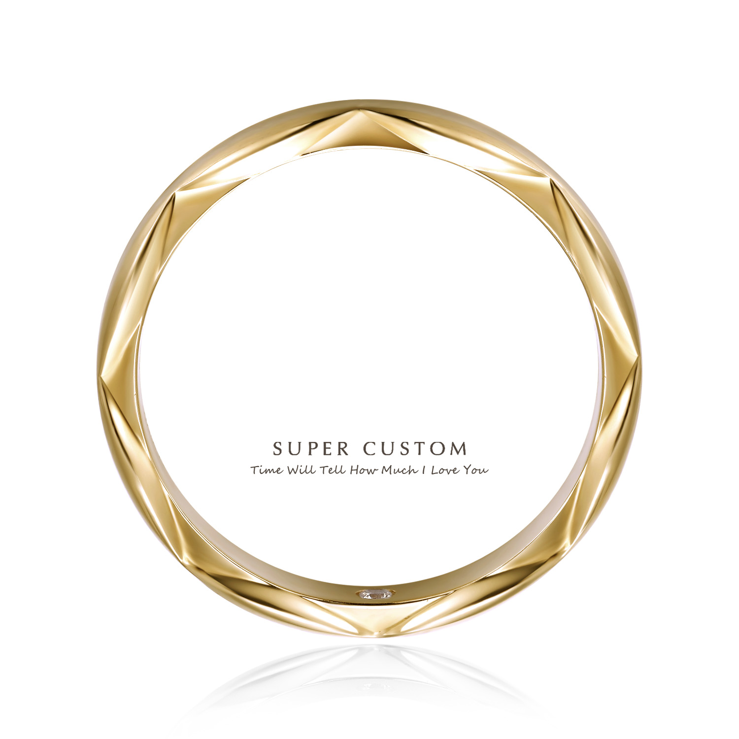 supercustom超定婚戒「星辰之光」结婚对戒 婚戒定制情侣戒指指环