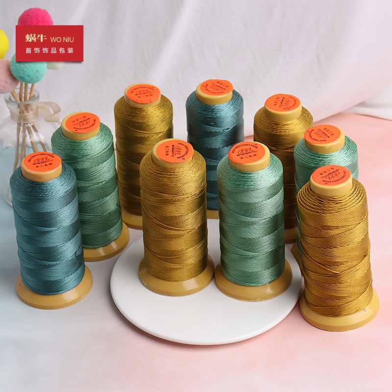 金三鱼线编织项链手链线材diy串珠绳子6股/9股/12股/15股线手工