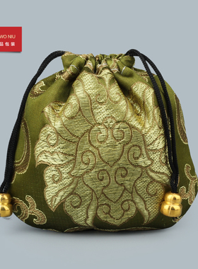 18JN小抽袋古风包佛珠手串袋文玩袋包装袋子锦囊小锦袋可定制LOGO