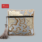 9LLB拉链包古风包装 袋戒指饰品袋锦囊小布袋绒布首饰袋可定LOGO