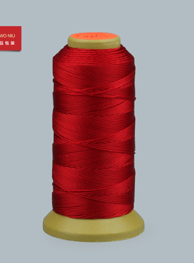 金三鱼12股暗红色手工编织线吊坠塔线串珠线缠戒指编手链项链绳