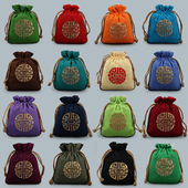 27XMB锦囊手串袋珠宝首饰袋文玩袋包装 袋饰品袋麻布袋可定LOGO