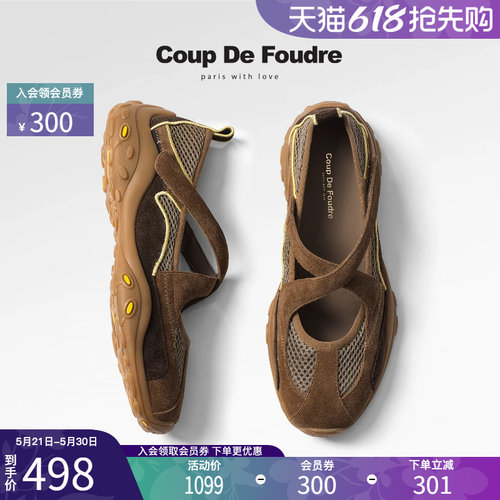 CDF时尚复古透气运动玛丽珍鞋