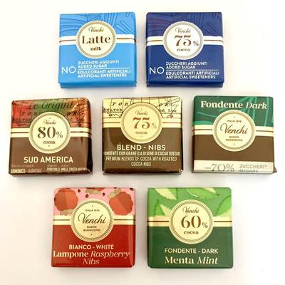 意大利无糖75%黑巧克力薄片