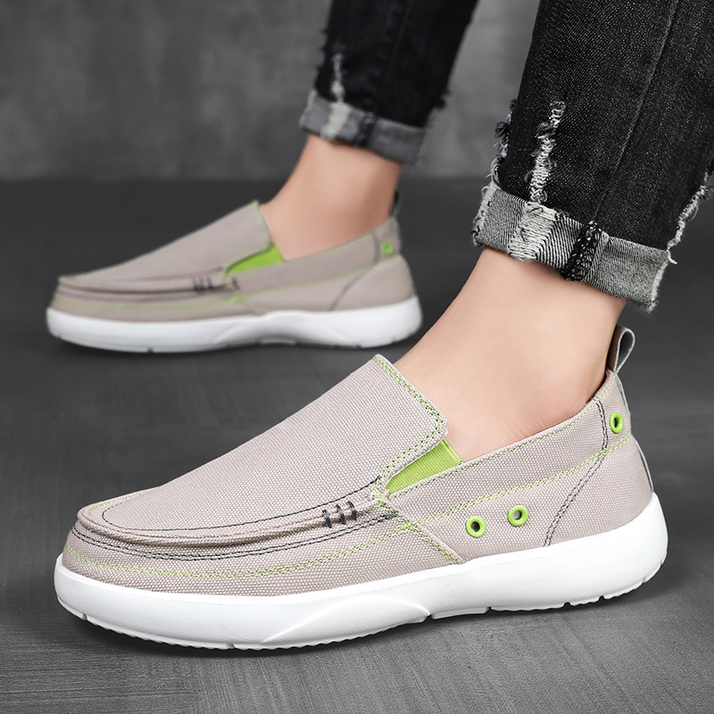 夏季一脚蹬帆布鞋老北京布鞋子