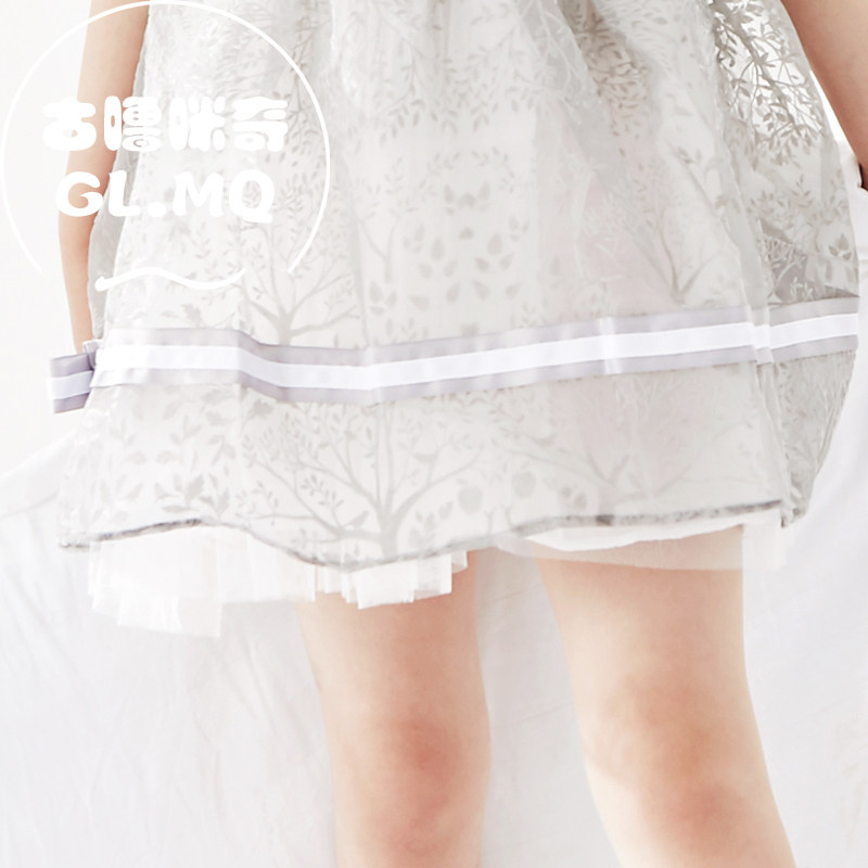 Robe enfant en mousseline de soie - Ref 2045733 Image 5