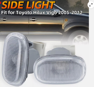 适用于丰田海拉克斯VIGO 04-15款叶子板灯转向灯边灯转弯灯双闪灯