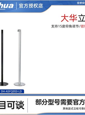 大华DH-ASFQ053-LD1A立柱人脸识别门禁落地立柱支架DH-ASF02-LD