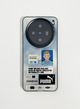 曼城哈兰德球星卡适用于vivoX300Pro手机壳X200promini足球X100ultra高级X90S小众x80硅胶S30新款S20/19pro