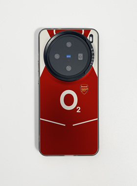 阿森纳O2球员适用于vivoX300Pro手机壳X200promini足球X100ultra高级X90S小众x80硅胶S30新款S20/19pro