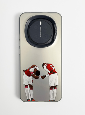 阿森纳绅士礼仪适用于荣耀Magic7Pro手机壳5磁吸80防摔400足球X40GT死忠X70球迷X60PRO新款保护套