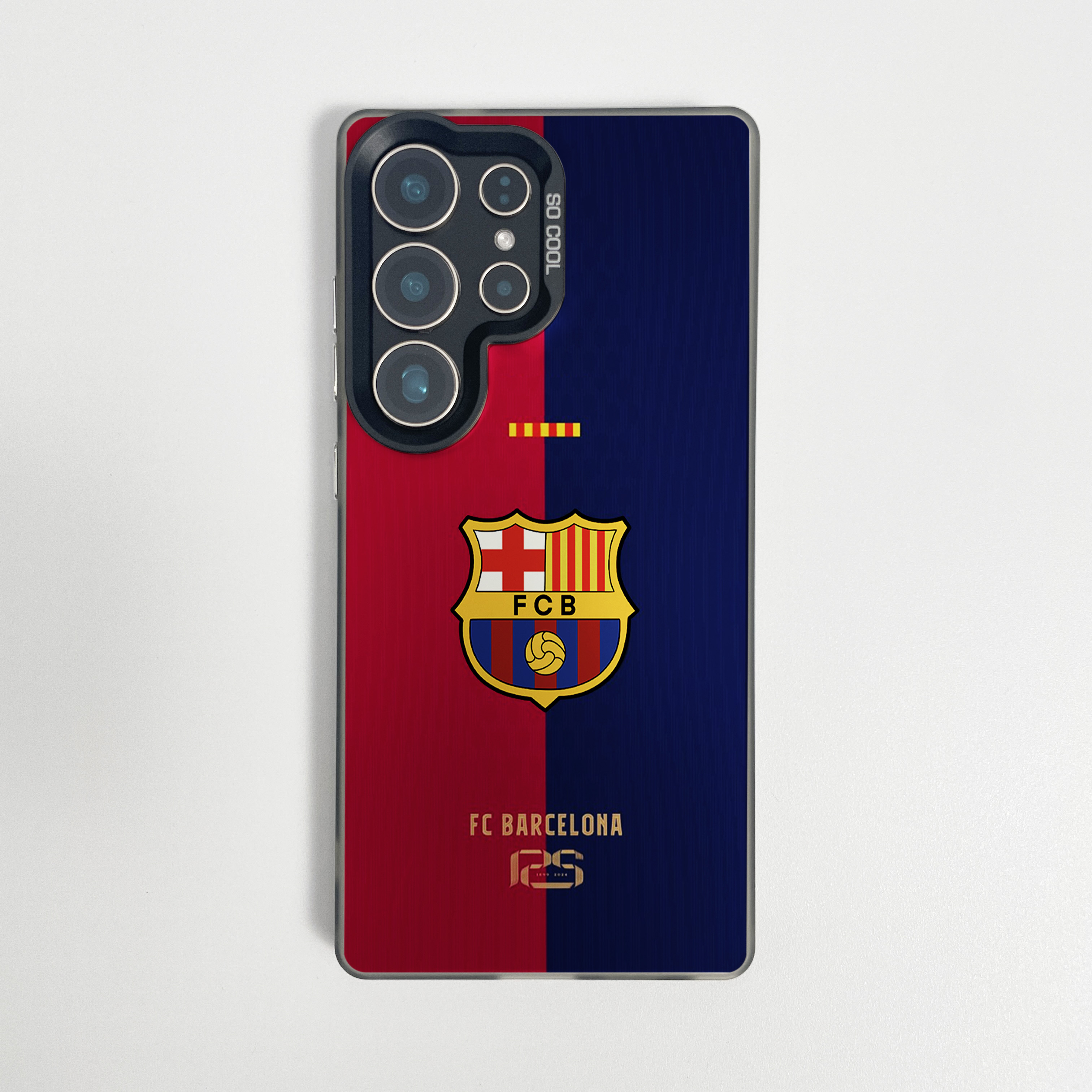巴萨125周年适用于三星s24ultra手机壳s23fe磁吸s25+足球s22新款一加11全包12防摔13高级AC3小众ACE5保护套