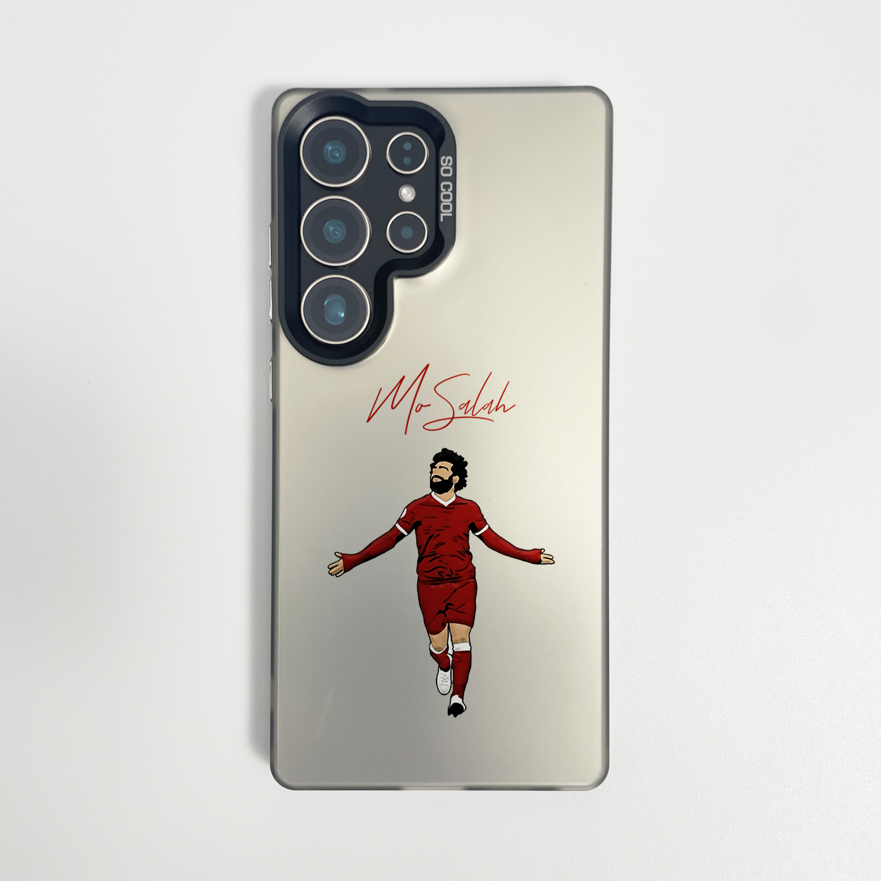 萨拉赫适用于三星s24ultra利物浦手机壳s23fe高级感s25+足球s22新款一加11全包12防摔13AC3小众ACE5保护套