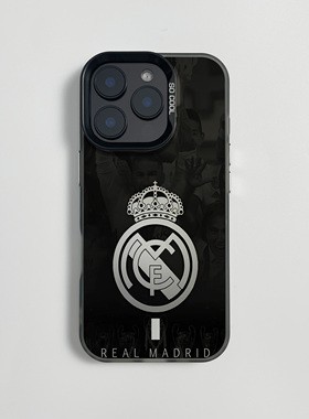 皇马经典欧冠适用于苹果17air手机壳iphone16e新款15promax足球14小众13磁吸xsmax保护套12PLUS女11男超薄