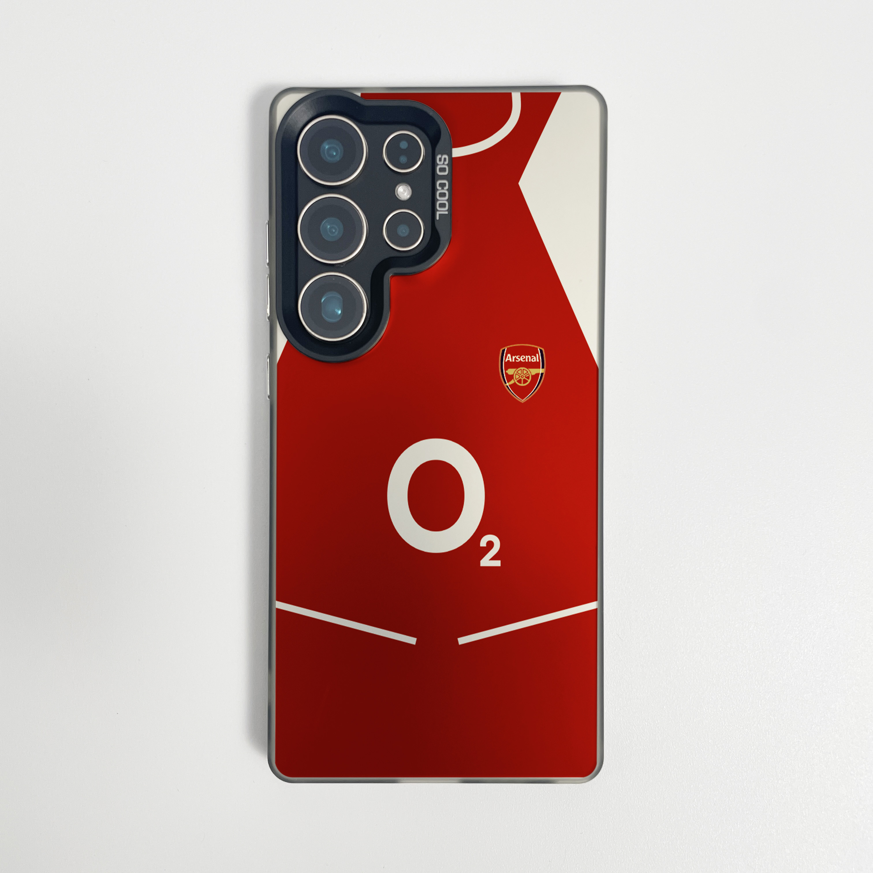 阿森纳O2球衣适用于三星s24ultra手机壳s23fe磁吸s25+足球s22新款一加11全包12防摔13男AC3小众ACE5保护套