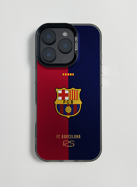 巴萨125周年适用于苹果17AIR手机壳iphone16e磁吸15PLUS个性14男女13pro高级感xsmax复古12pro巴塞罗那11