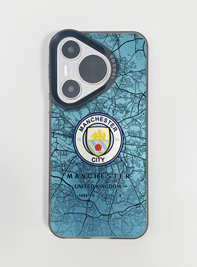 曼城城市地图适用于华为pura80ultra手机壳mate70proplus/+磁吸60rs足球50pro新款p40小众30E男nova12/7SE