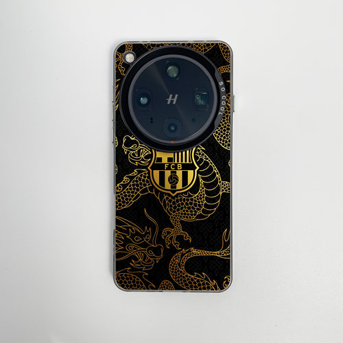 巴萨吉祥金龙适用于oppofindX9pro手机壳x8ultar新款X7磁吸X6彩银K13TURBO足球12X/s真我realme14/13/12