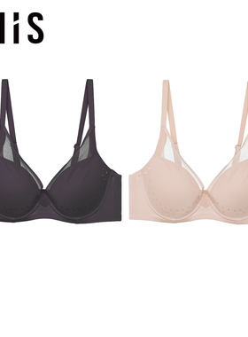 爱美丽IMIS内衣女光面4/4薄款收副乳防下垂洞洞杯文胸罩IM11BME1