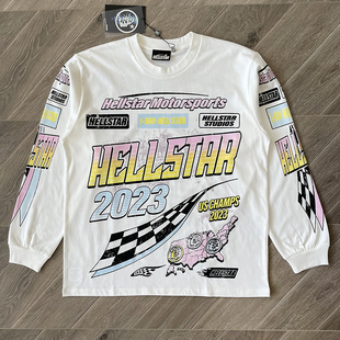 Hellstar Studios Brain Racer Long Sleeve 男女同款长袖纯棉T恤