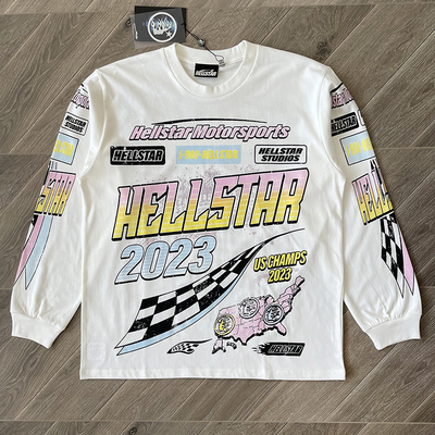 Hellstar Studios Brain Racer Long Sleeve 男女同款长袖纯棉T恤