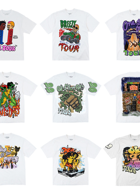KANYE同款OOTO Tour Merch Tee 系列短袖大集合男女纯棉T恤欧美潮