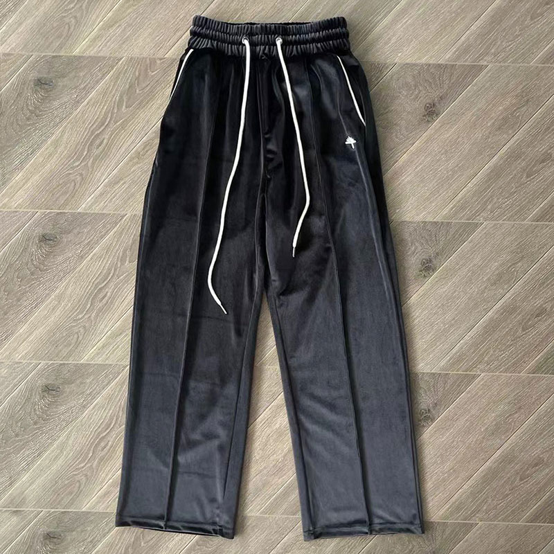 Vertabrae sweatpants 绒面刺绣运动男女休闲长裤