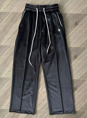 Vertabrae sweatpants 绒面刺绣运动男女休闲长裤