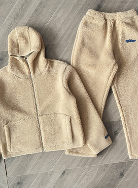 Sp5der worldwide 555555 Jacket 羊羔绒夹克外套长裤套装