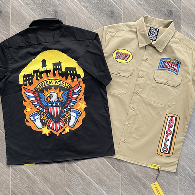 That's A Awful Lot of Cough Syrup美式复古街头衬衫潮流短袖