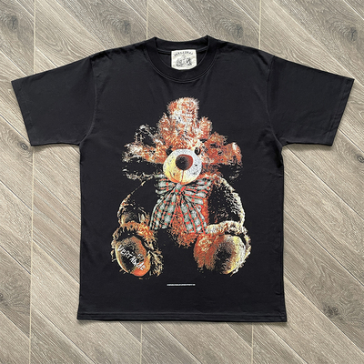 Vertabrae Push tee卡通小熊印花纯棉短袖T恤