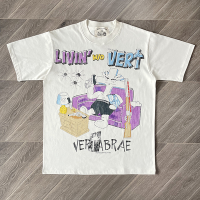 VERTABRAE短袖潮青年印花