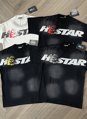 Hellstar Studios Gel Sport Logo tee男女纯棉洗水短袖T恤欧美潮